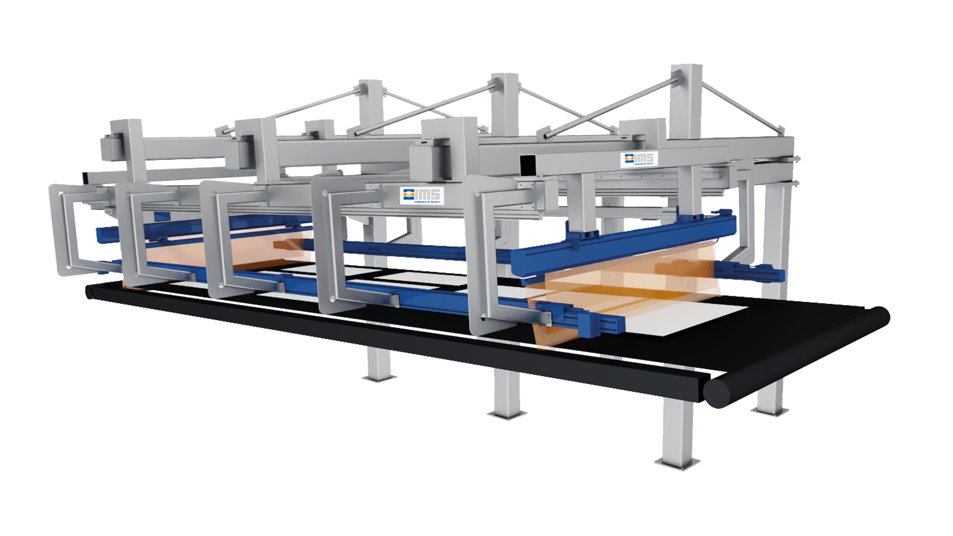 CCS Sheet Geometry Measuring System for Aluminium Cold Rolling Mills (IMS Messsysteme GmbH)