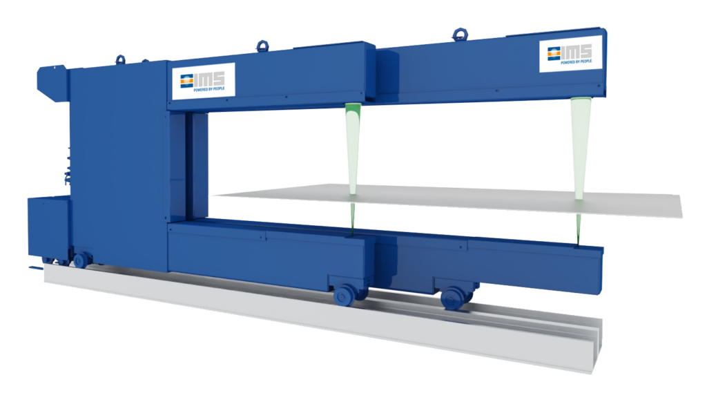 XR Twin Set Centreline Thickness and Profile Measuring System for Aluminium Hot Rolling Mills (IMS Messsysteme GmbH)